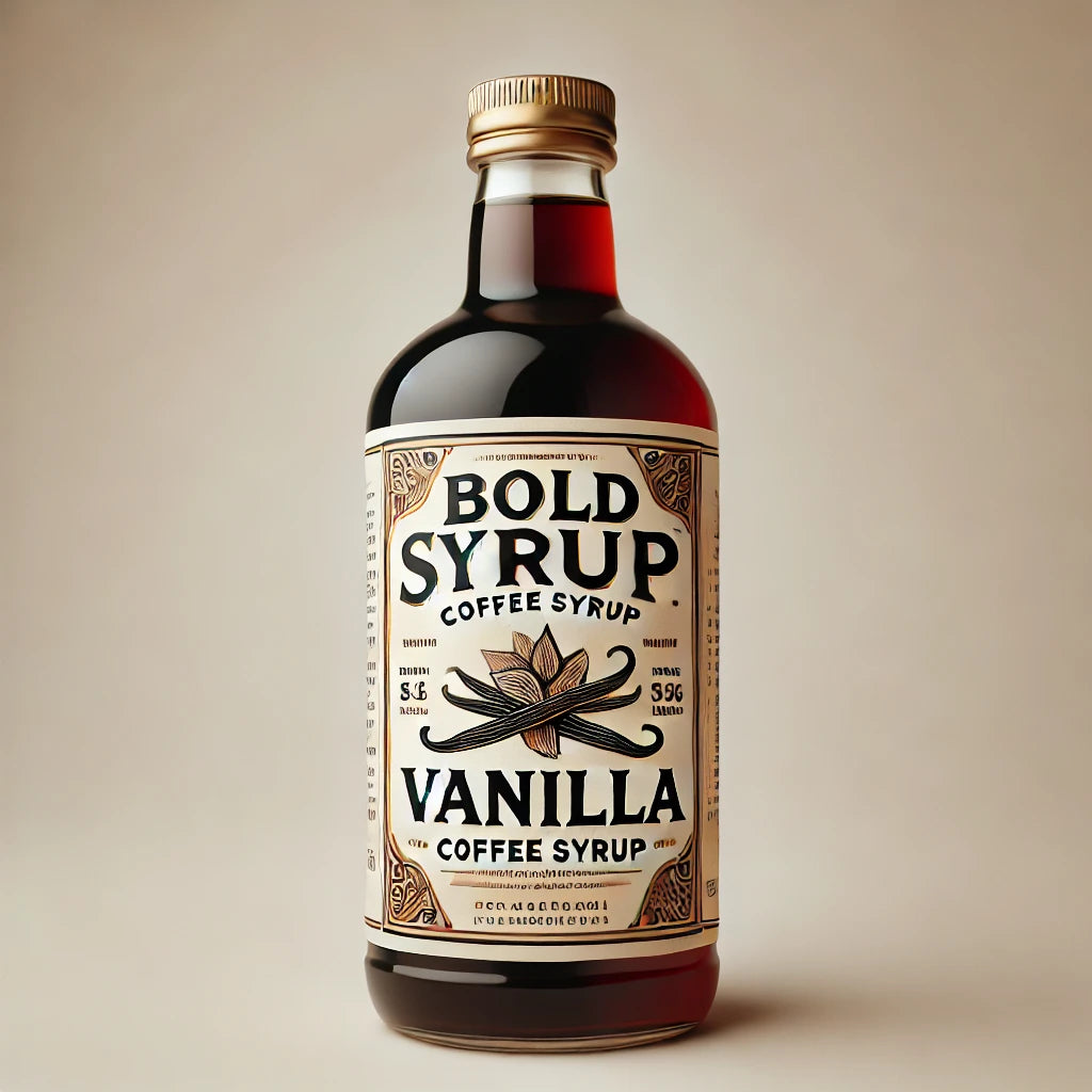 BOLD Coffee Syrup - Vanilla