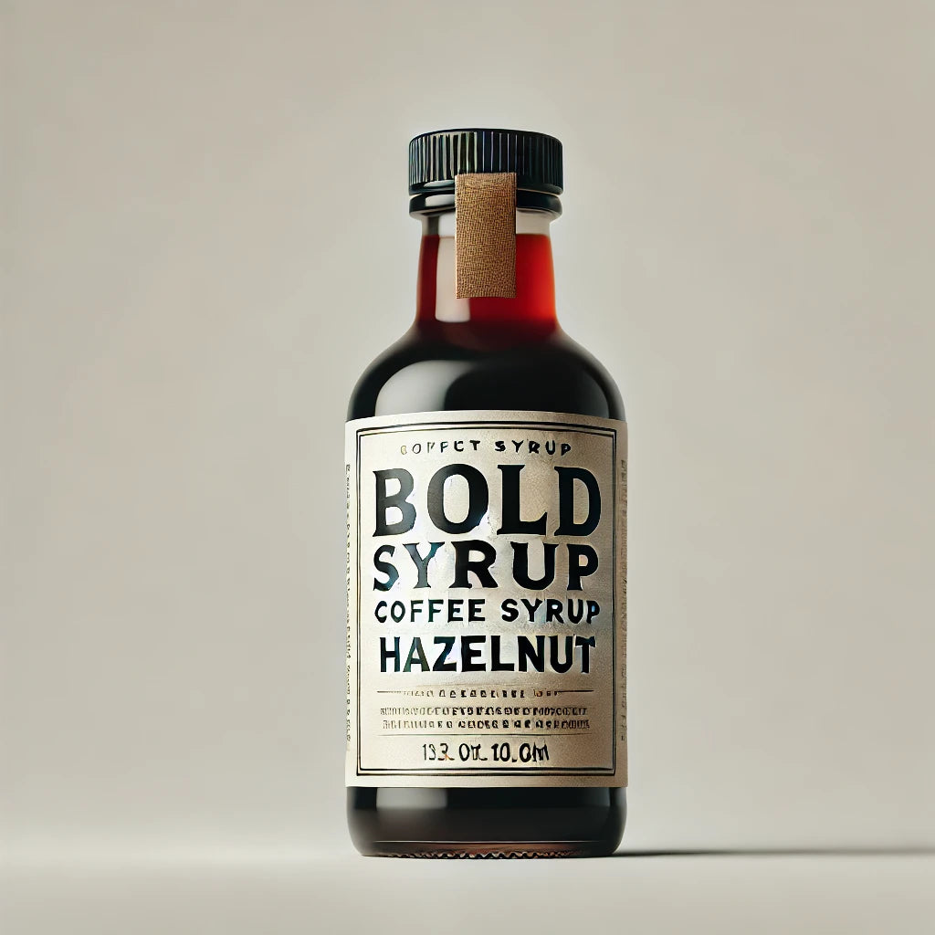 BOLD Coffee Syrup - Hazelnut