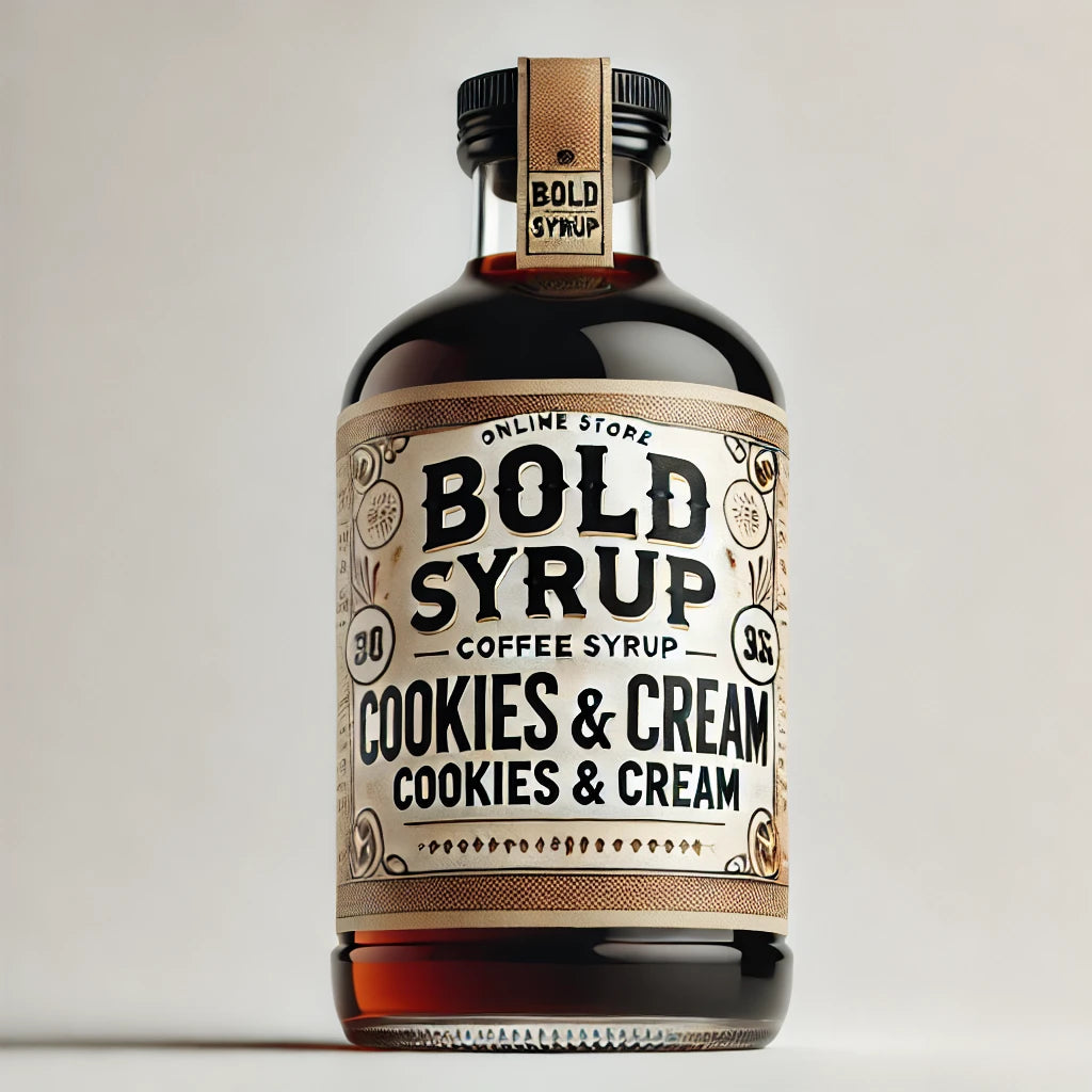 BOLD Syrup - Cookies & Cream